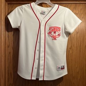 Joe Mauer Twins button up jersey